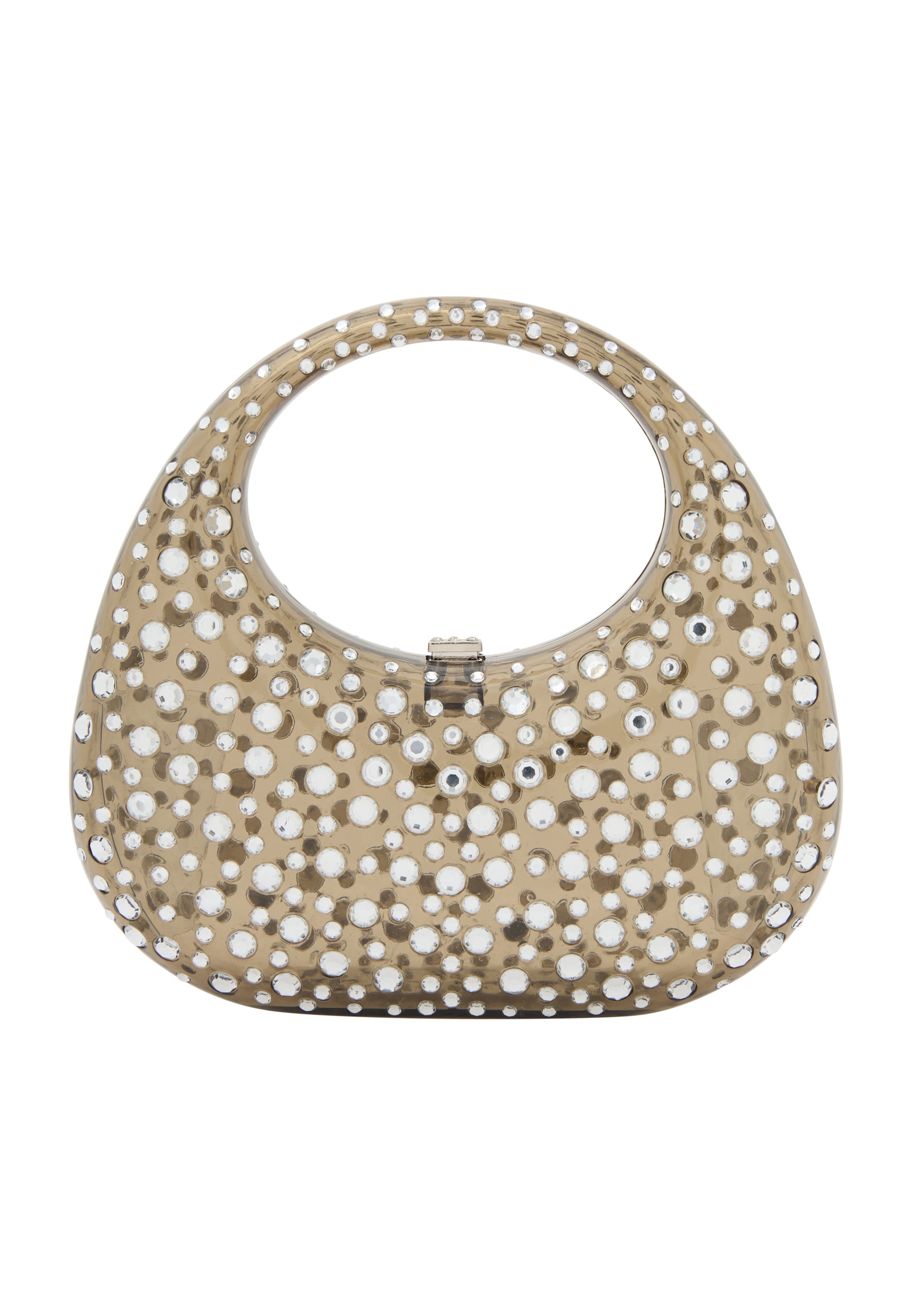 myMo at night Клатч в Бежевый: спереди