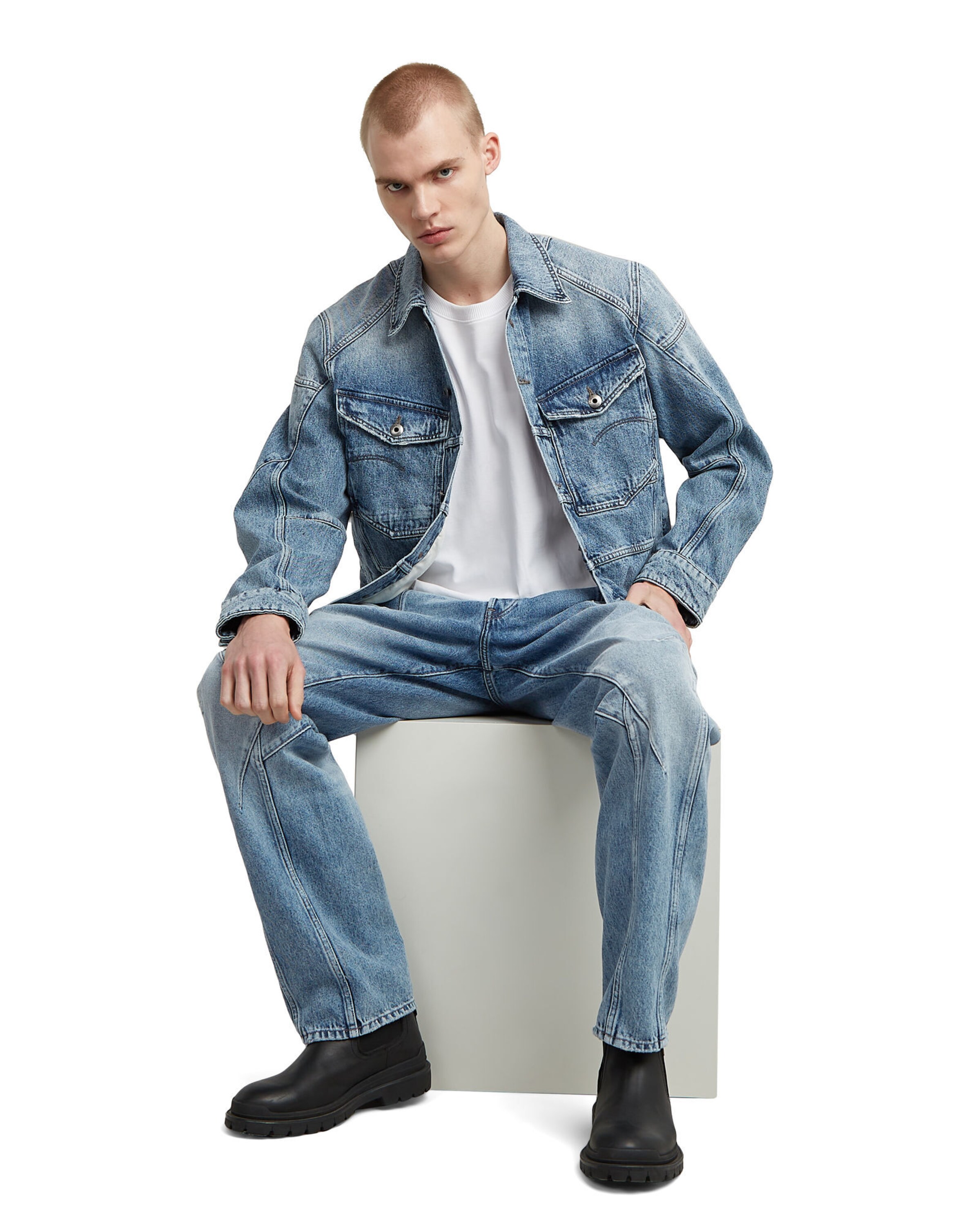 Loosefit Jean G-STAR en bleu