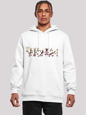 F4NT4STIC Sweatshirt in Wit: voorkant