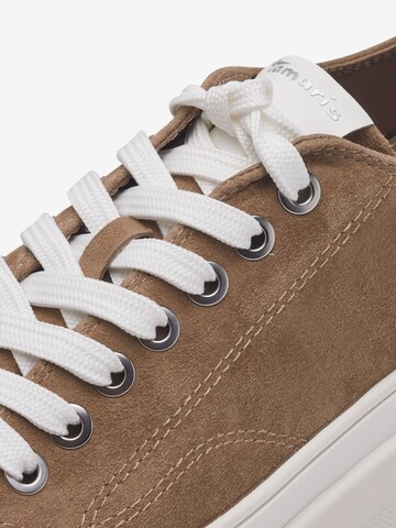 TAMARIS Sneaker in Braun