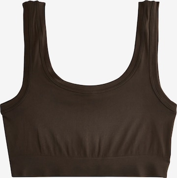 NextBustier Grudnjak - smeđa boja: prednji dio