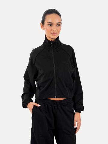 Smilodox Trainingsjack in Zwart: voorkant