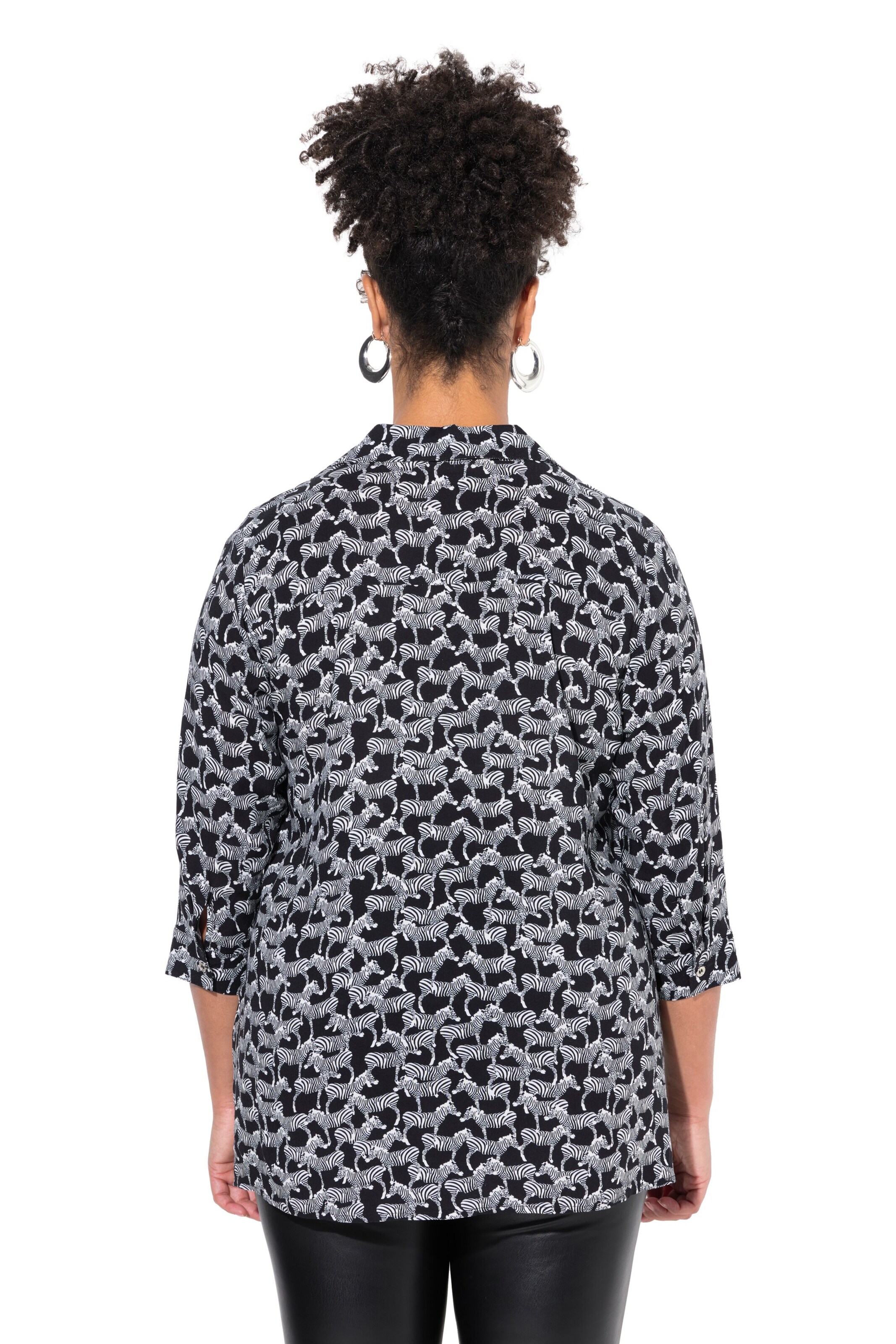 MIAMODA Bluse in Schwarz