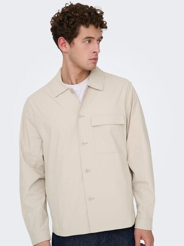 Only & Sons Between-Season Jacket 'ONSGereth' in Grey