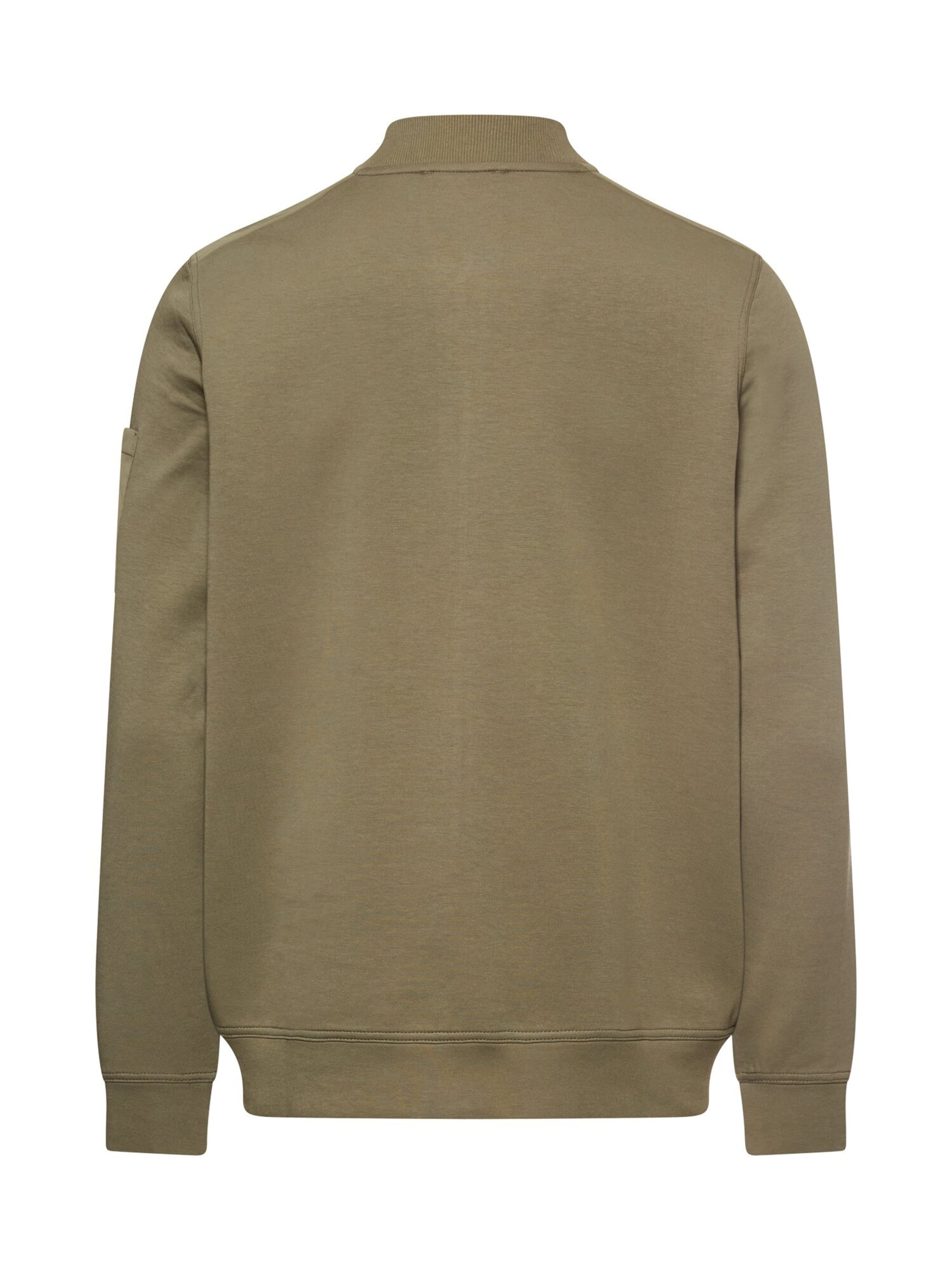 CAMEL ACTIVE Zip-Up Hoodie 'fleXXXactive' in Green