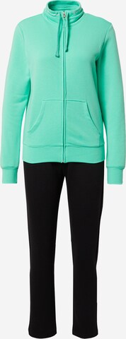 Champion Authentic Athletic Apparel Joggingpak in Groen: voorkant