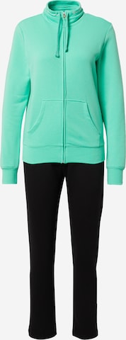 Champion Authentic Athletic Apparel Joggingpak in Groen: voorkant