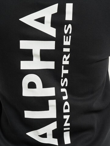 Sweat-shirt ALPHA INDUSTRIES en noir