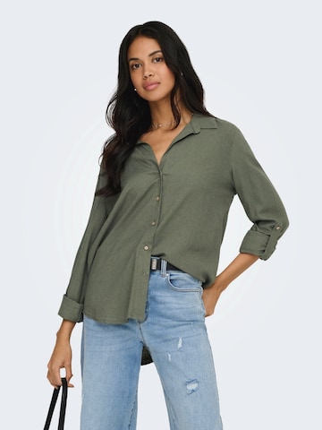 ONLY Блуза 'ONLGOA' в зелено: отпред