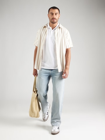JACK & JONES Μπλουζάκι 'JJMAKOTO' σε λευκό