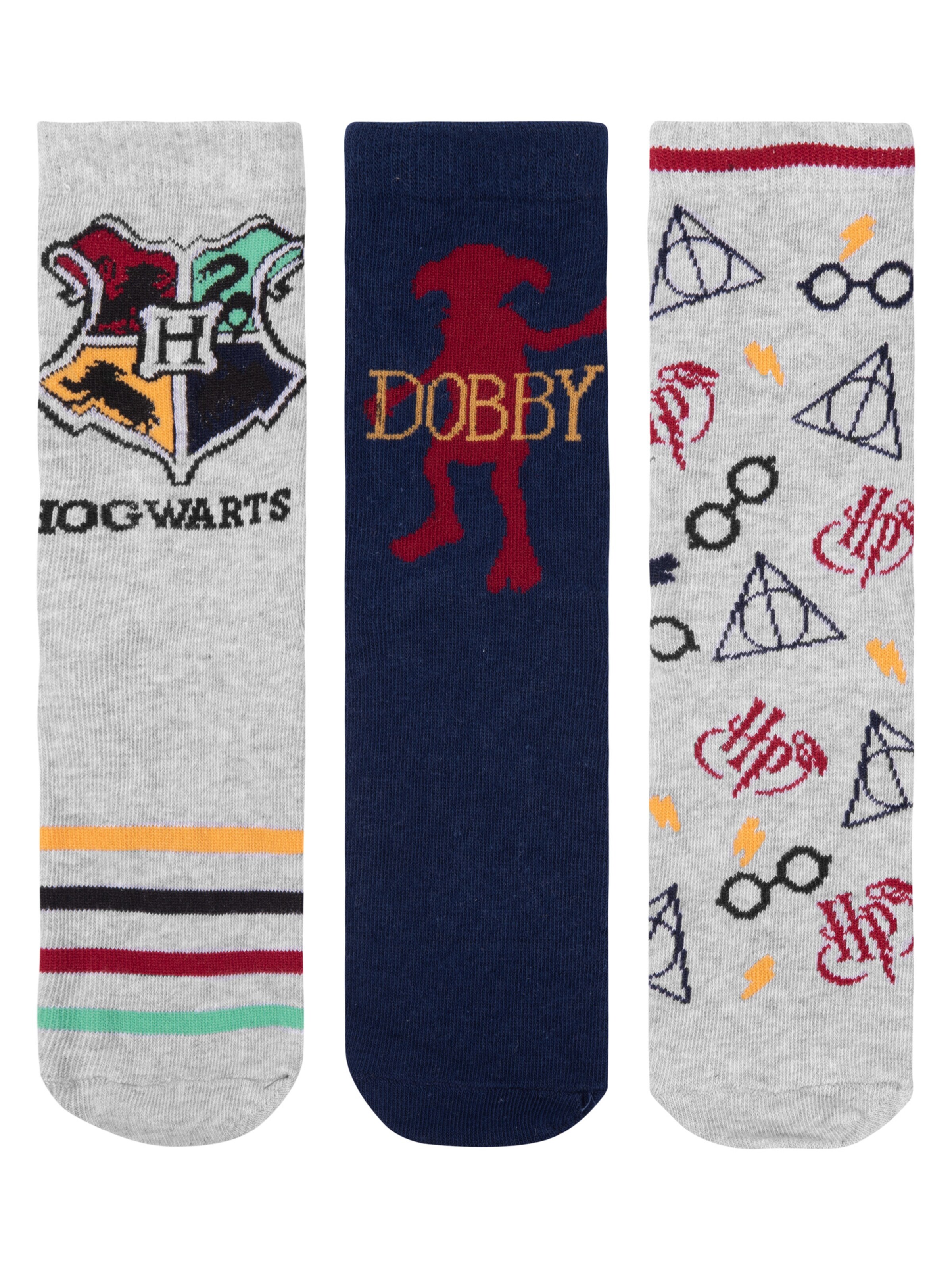 Harry Potter Socken 'Hogwarts'‌‌‌‌‌‌‌‌‌ in Mischfarben