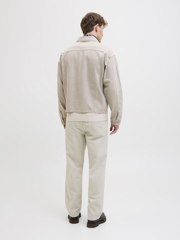 JACK & JONES Regular Trousers in Grey