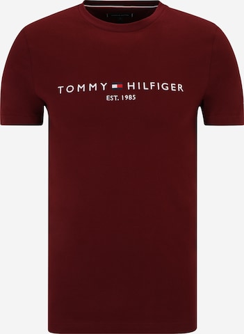 TOMMY HILFIGER Regular fit Póló - piros: elől