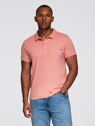 Ombre Shirt in Roze: voorkant