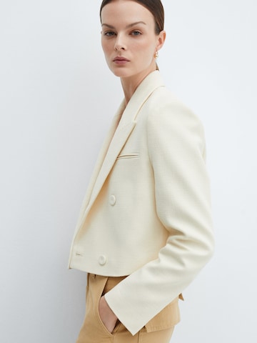 MANGO Blazer 'Granada' in Beige: predná strana