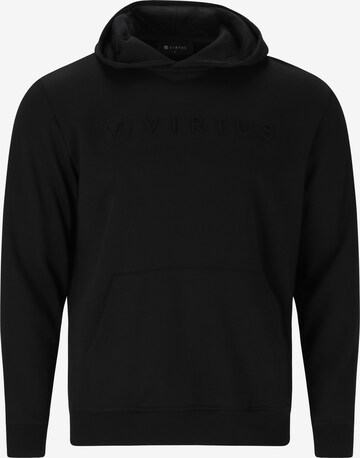 Virtus Sweatshirt 'Toluo' in Zwart: voorkant