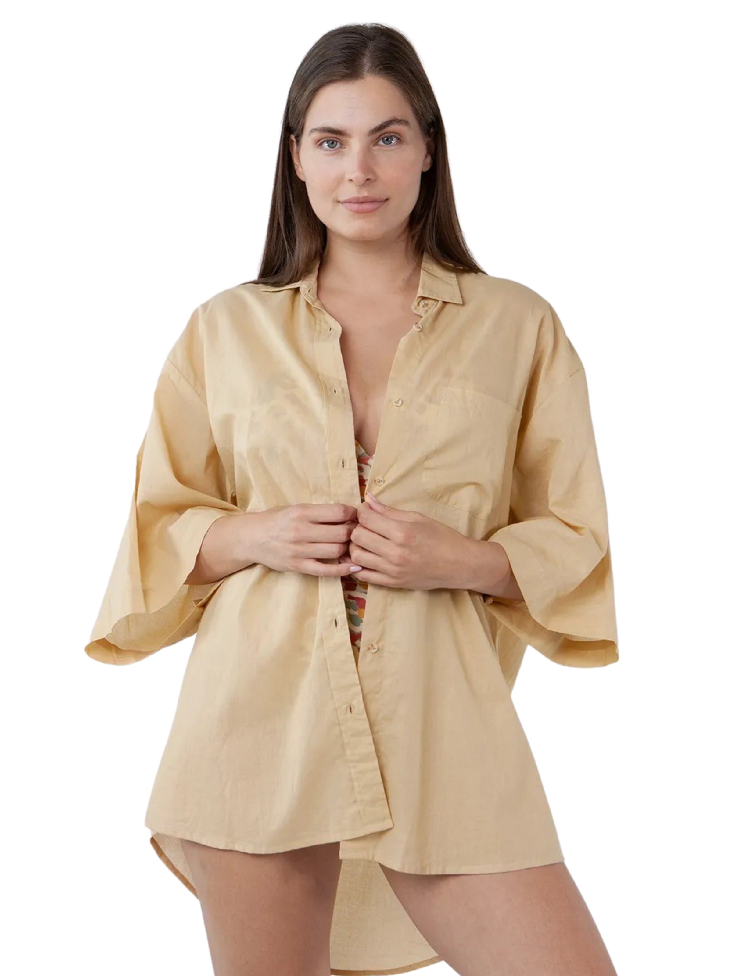 Barts Bluse in Beige: Vorderseite