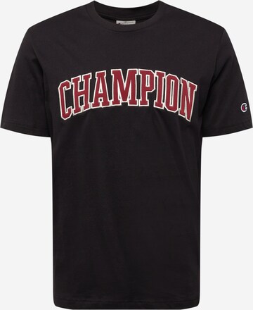 Champion Authentic Athletic Apparel Shirt in Zwart: voorkant