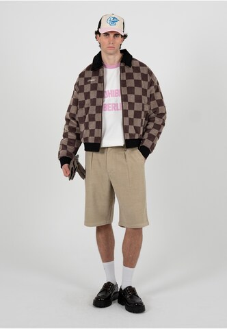 Veste mi-saison Prohibited en marron