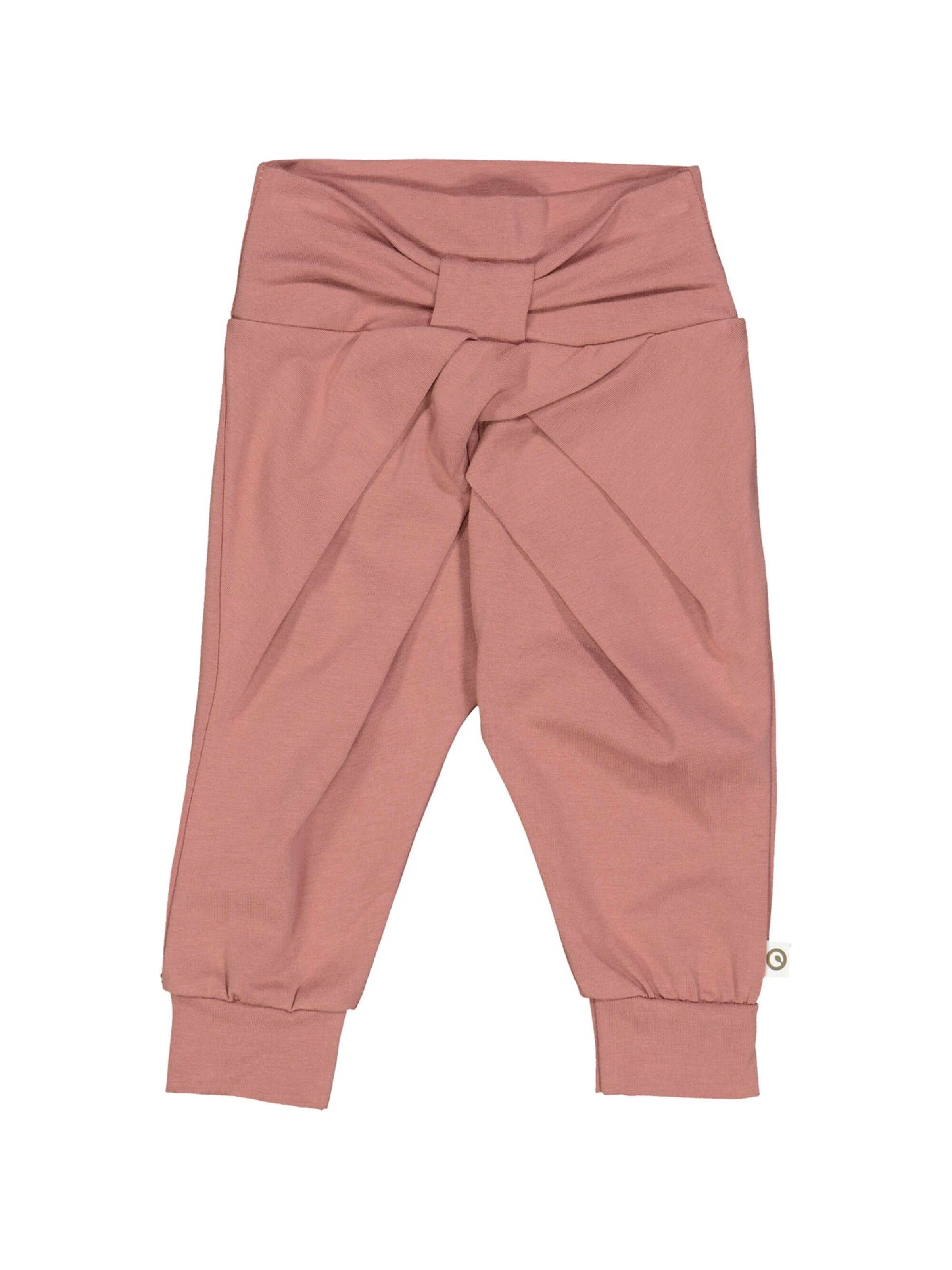 Loosefit Pantaloni di Müsli by GREEN COTTON in rosa