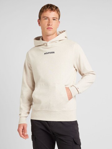 TOMMY HILFIGER Mikina - Béžová: predná strana