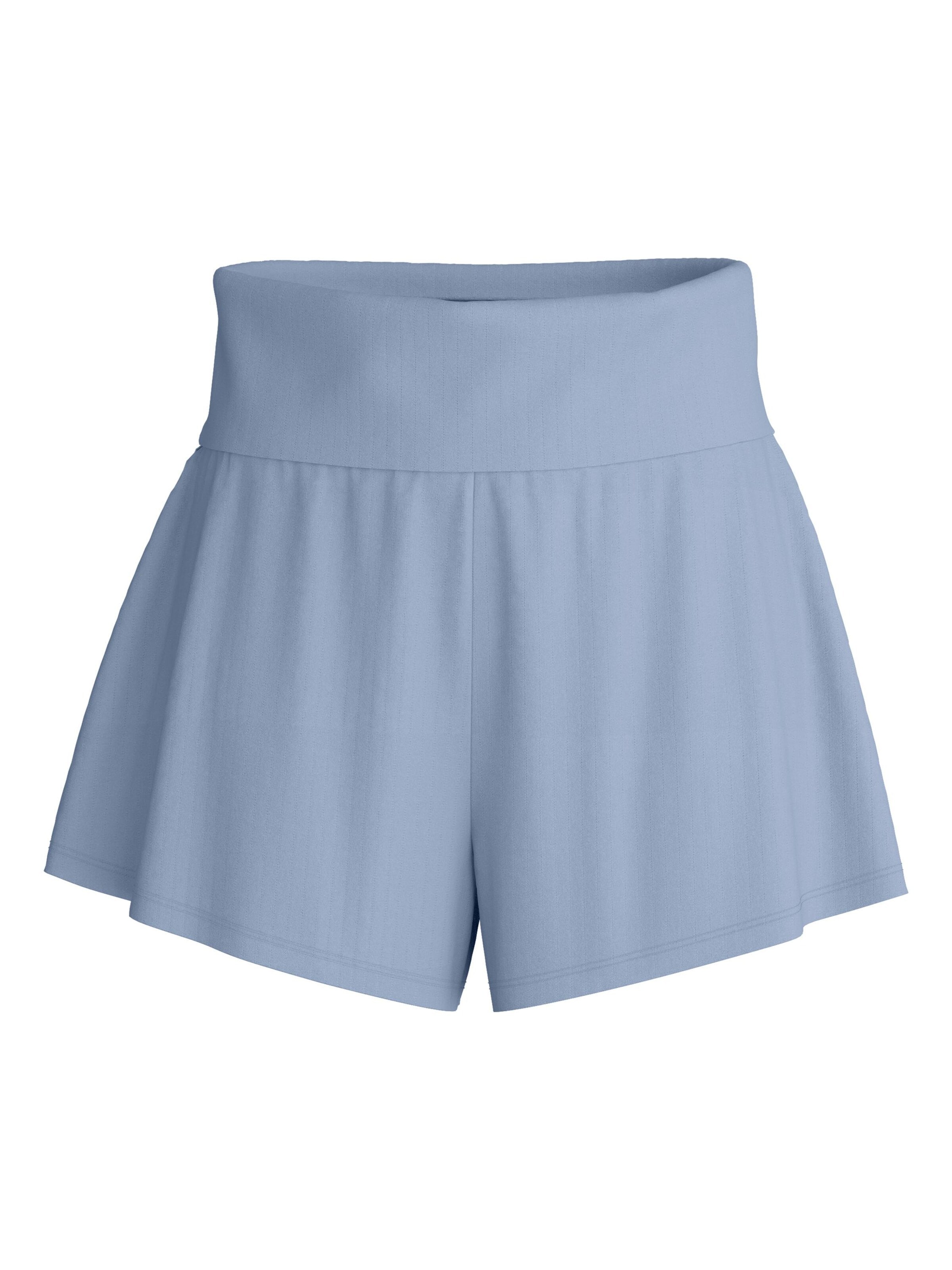 CALIDA Pajama pants 'Etude Ajours' in Blue: front