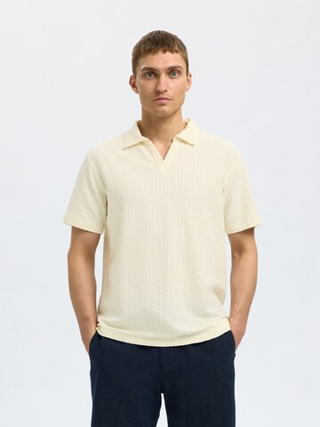 SELECTED HOMME Bluser & t-shirts 'SLHBlake' i beige: forside
