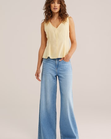 WE Fashion - Top en amarillo