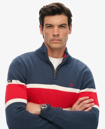 Pull-over Superdry & Co en bleu