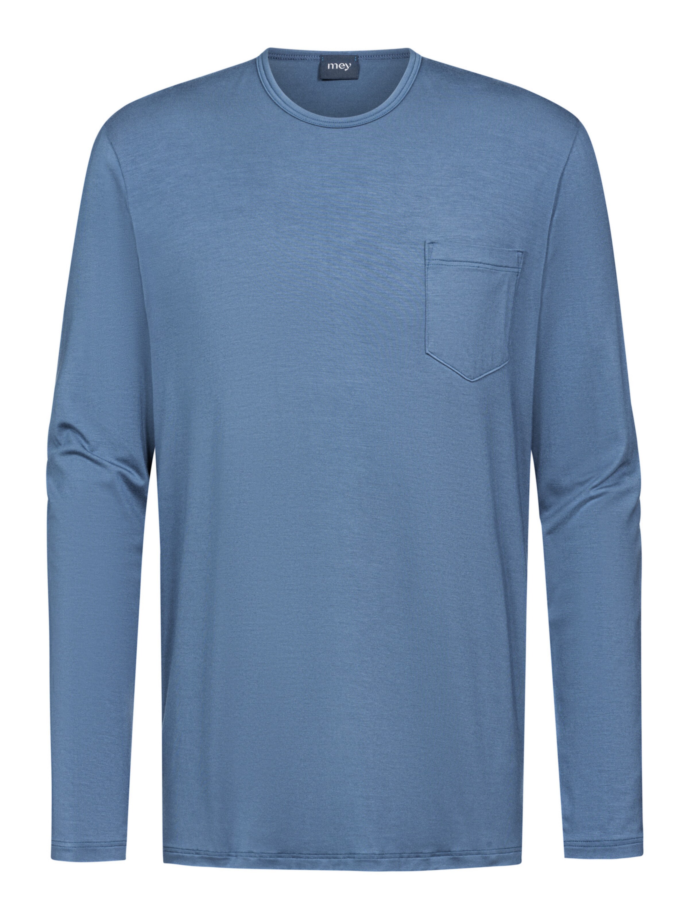 Mey Shirt 'Jefferson' in Blauw: voorkant