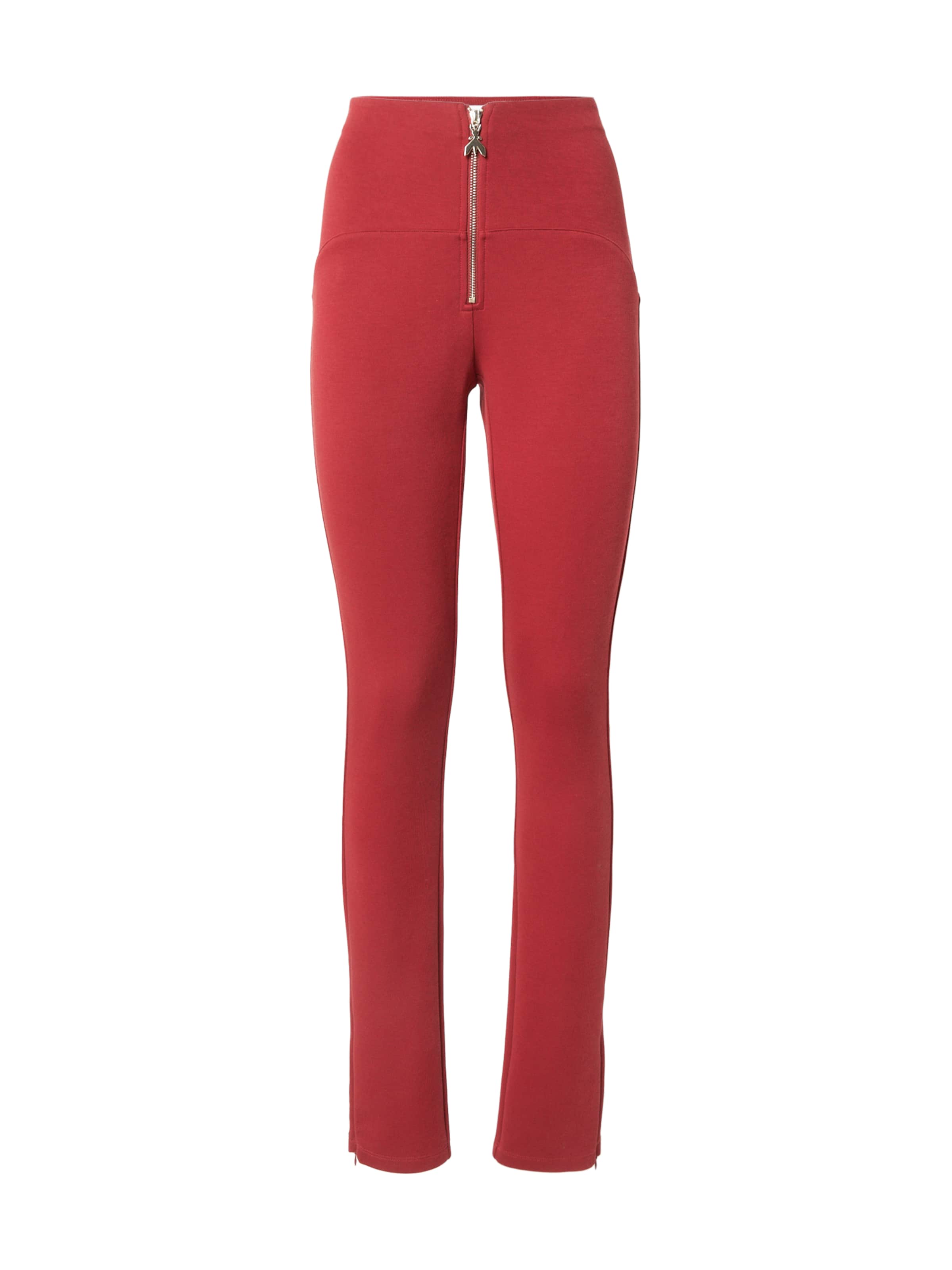 sarkans PATRIZIA PEPE Šaurs Bikses: no priekšpuses