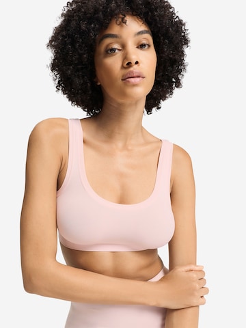 Hanro Bralette Bra 'Touch Feeling' in Pink: front