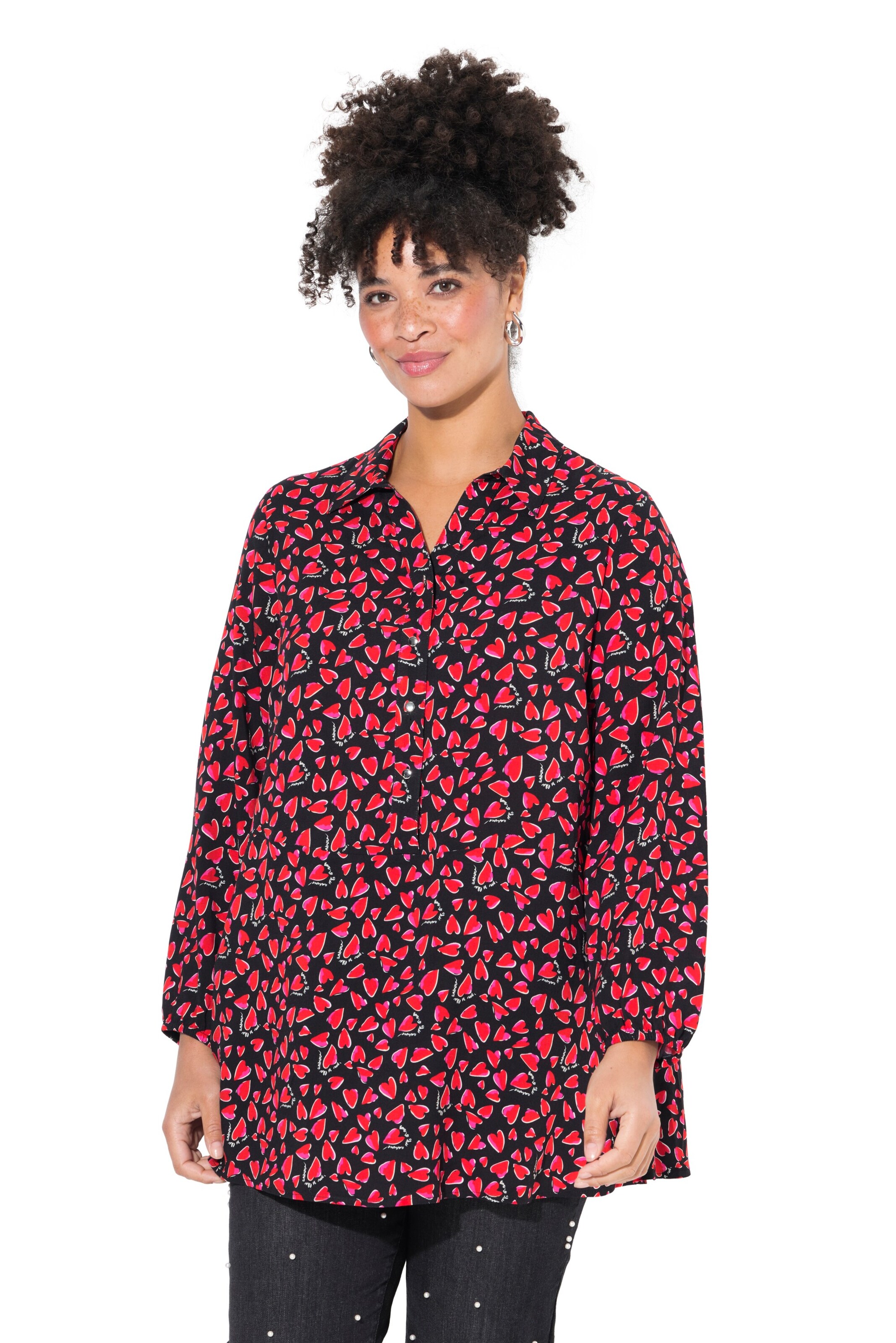 MIAMODA Bluse in Rot: Vorderseite