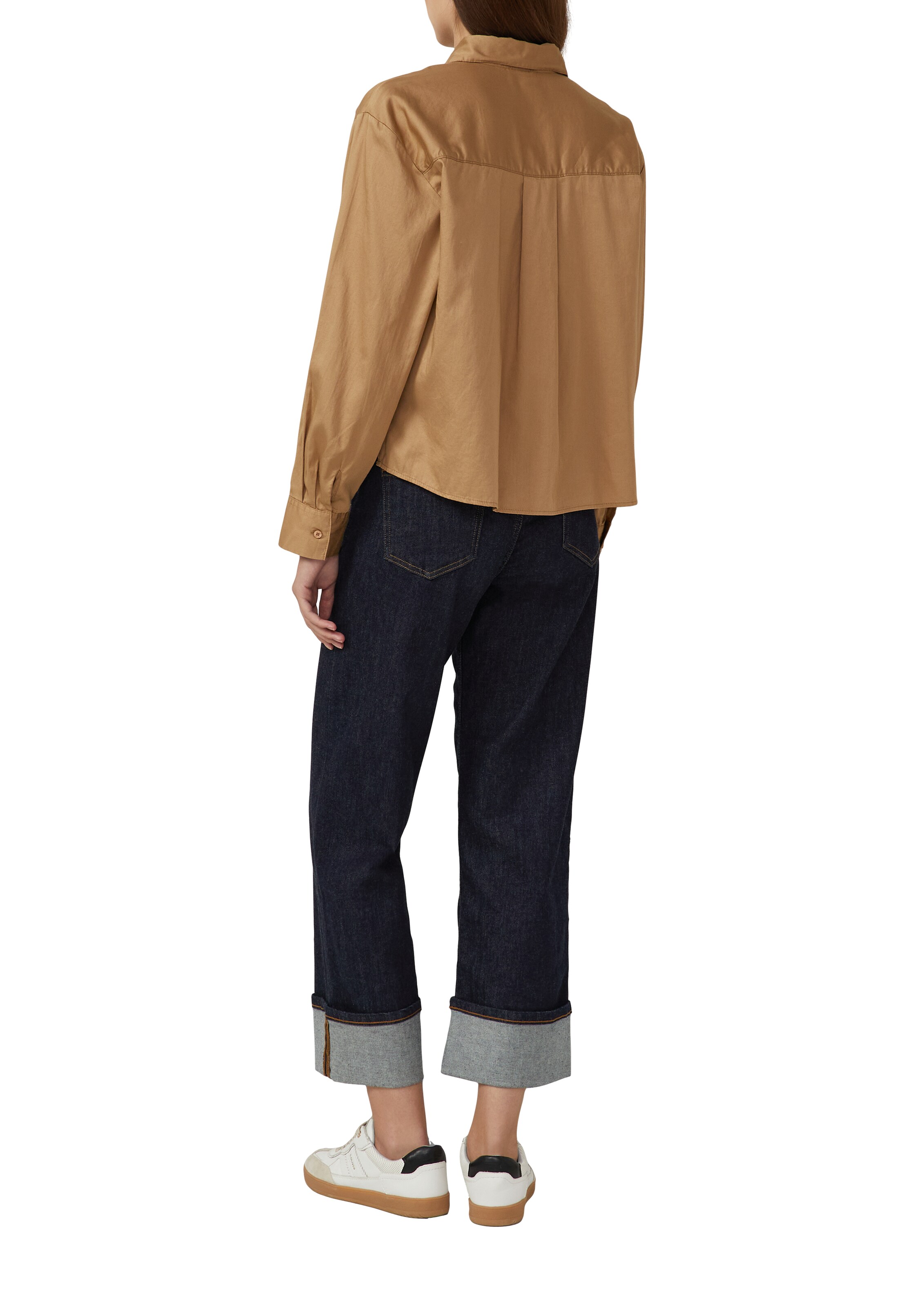 s.Oliver Blouse in Bruin