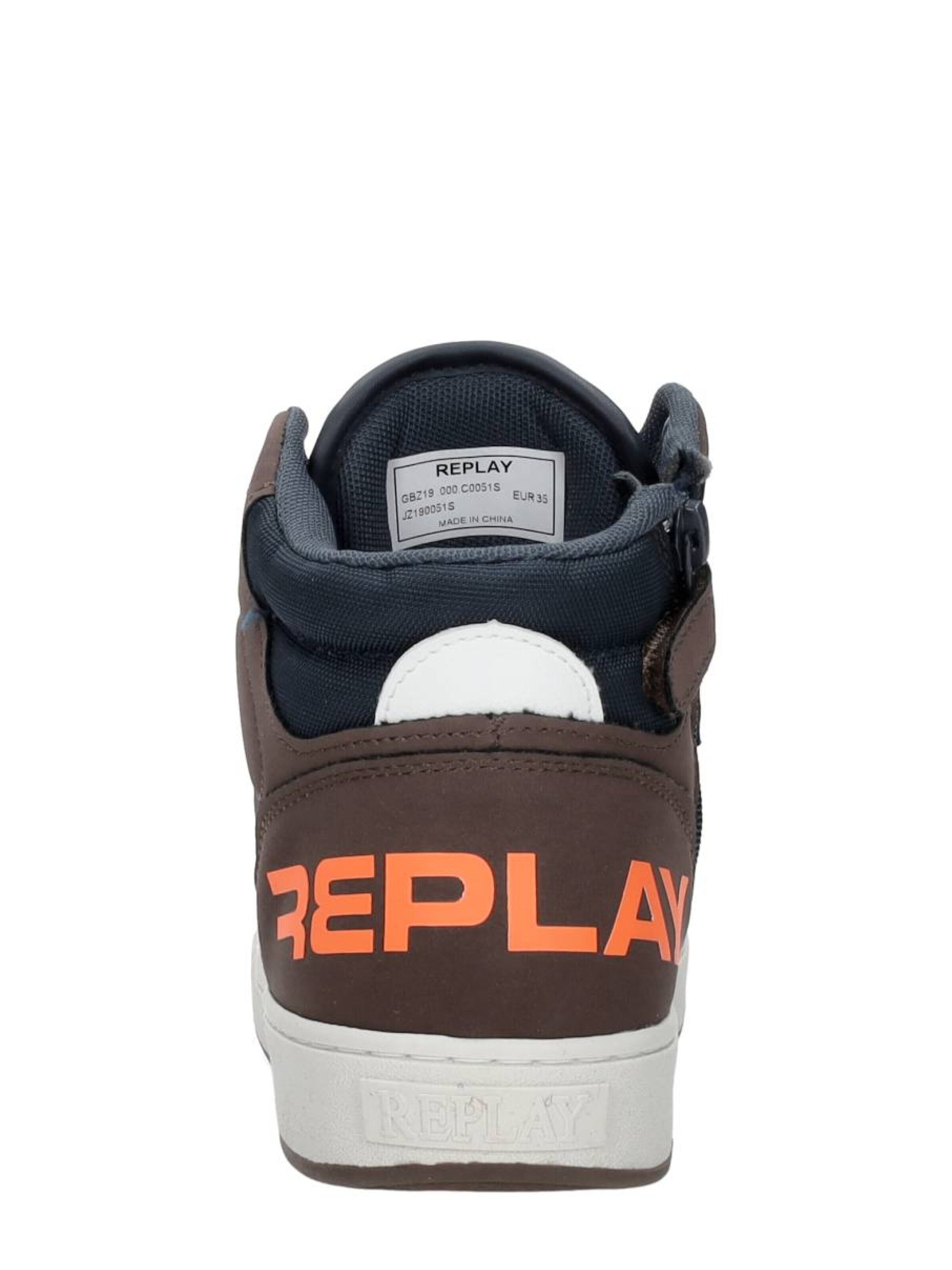 Baskets 'Cobra 9CC' REPLAY en marron