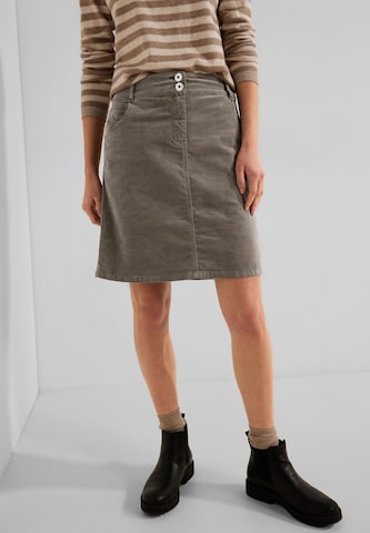 CECIL Skirt in Grey: front