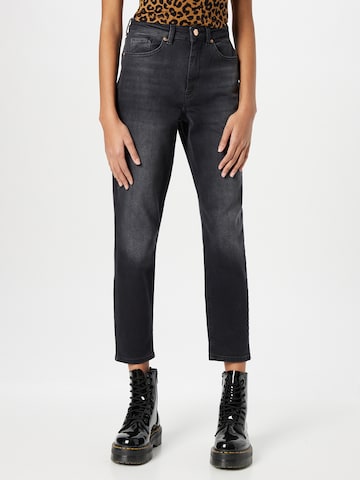 NEON & NYLON Regular Jeans 'VIVI' in Zwart: voorkant