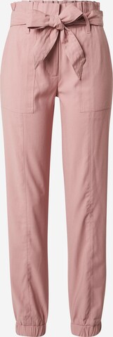 b.young - Tapered Pantalón en rosa: frente