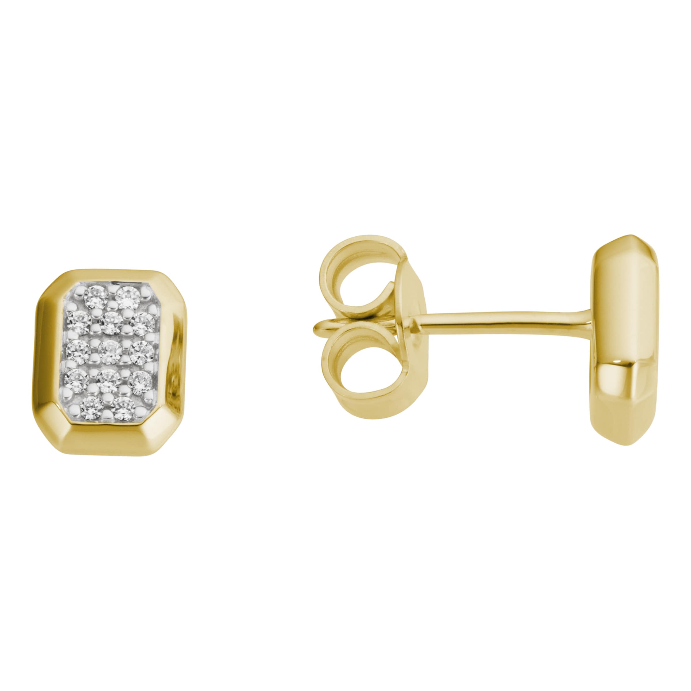 FIRETTI Ohrringe in Gold: Vorderseite