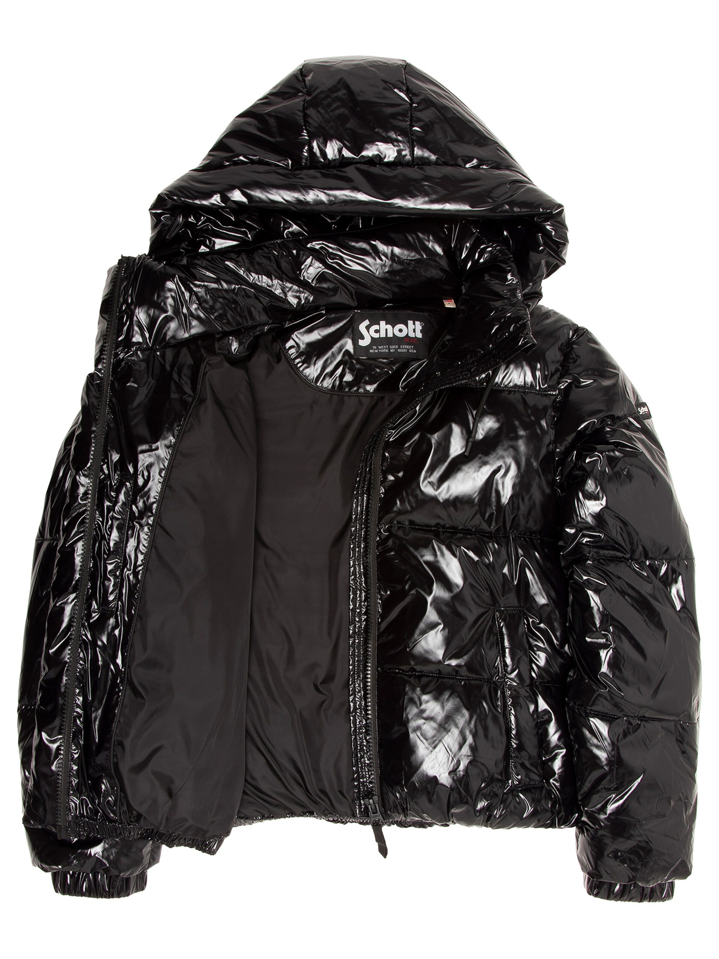 Manteau d’hiver Schott NYC en noir
