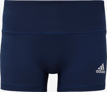 ADIDAS SPORTSWEAR Skinny Sporthose in Blau: predná strana