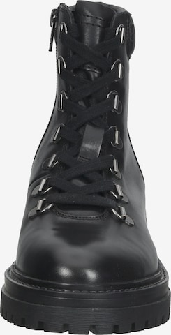 GEOX Lace-Up Ankle Boots in Black