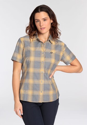 Maier Sports Bluse in Schwarz: Vorderseite
