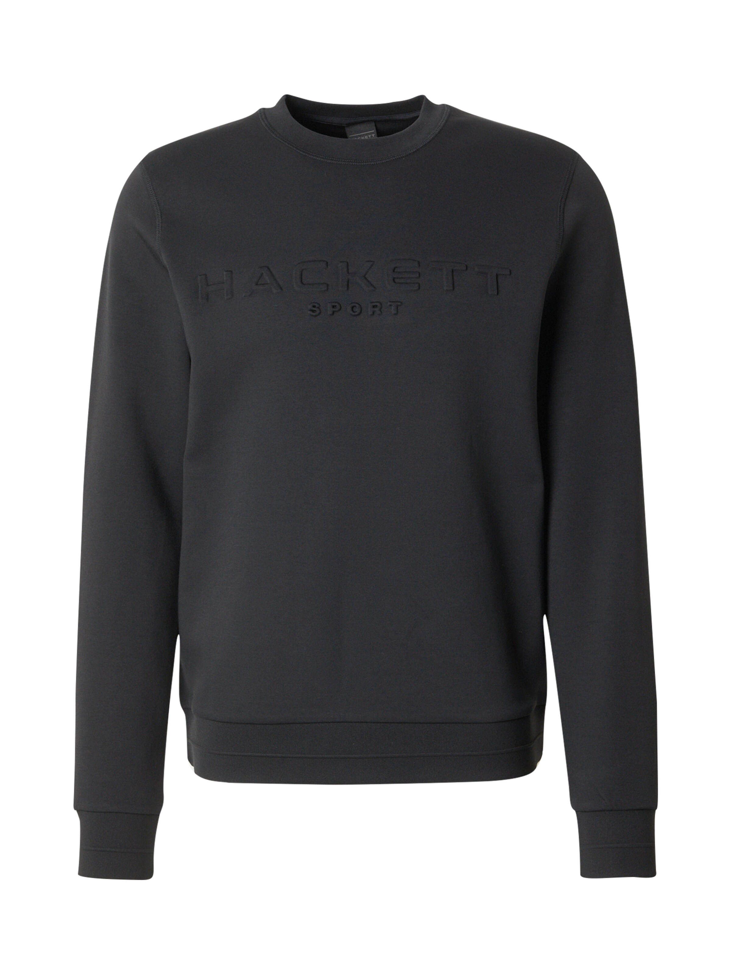 Hackett London Sweatshirt in Black: front