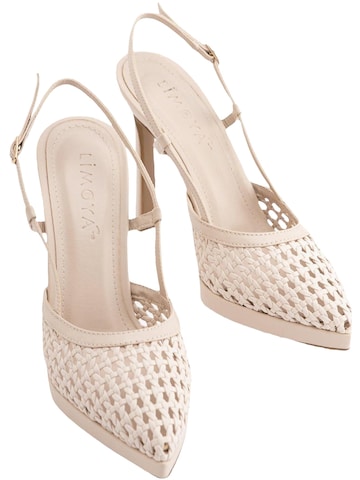 Limoya - Zapatos destalonado 'Silvie' en beige