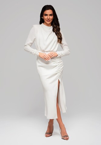 Ombre Avondjurk in Wit