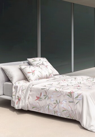 BOSS Home Duvet Cover 'SPRING BLOOM' in Beige