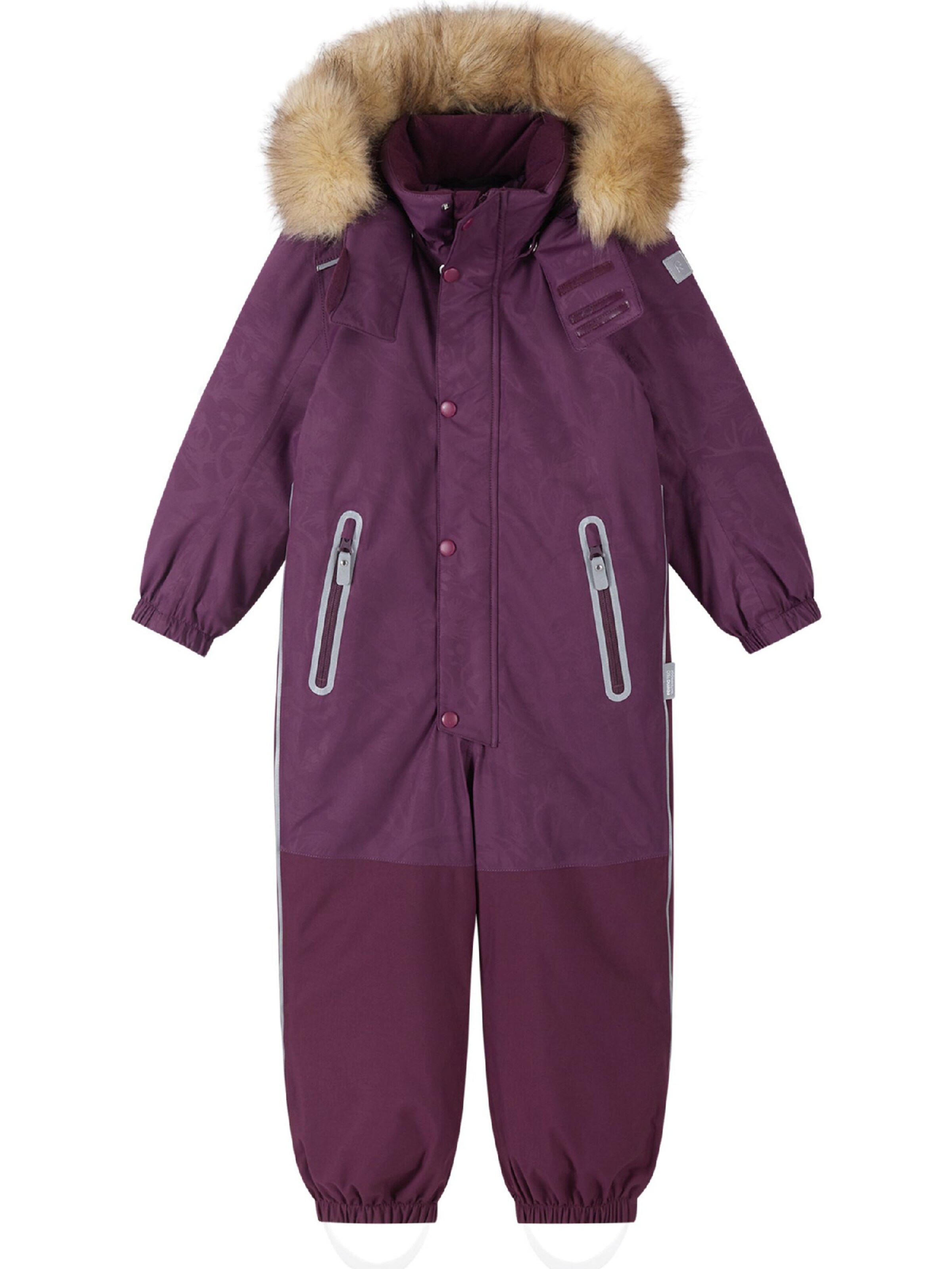 Reima Comfort fit Overall 'Kipina' in Lila: voorkant