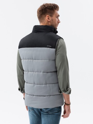 Ombre Vest 'V36' in Grey