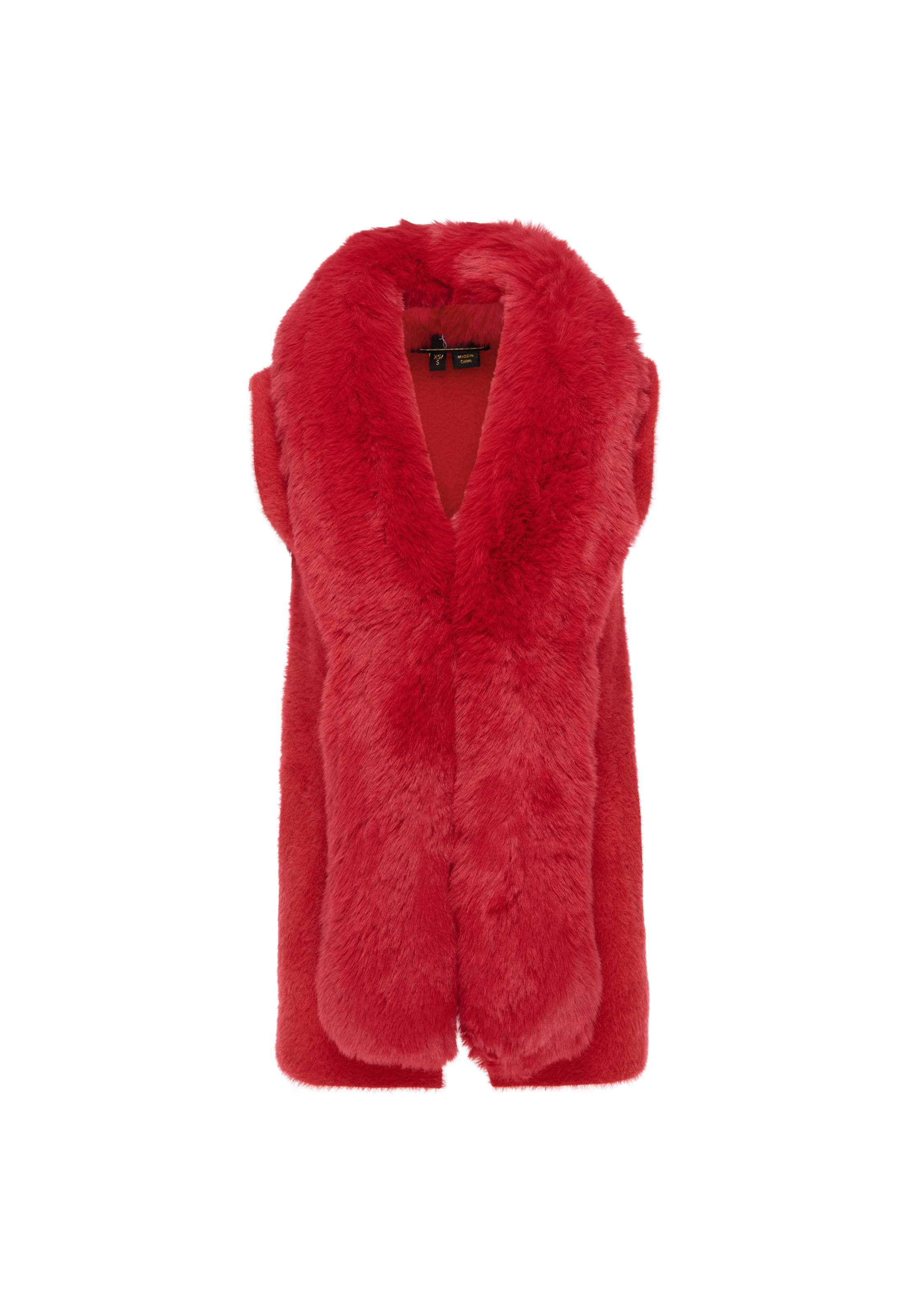 faina - Colete em vermelho: frente